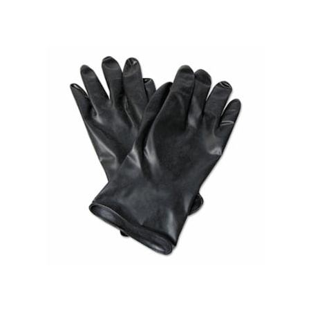 North Chemical Resistant Butyl, Glove, Size 10, Black, 13 mil, Smooth 068-B131/10