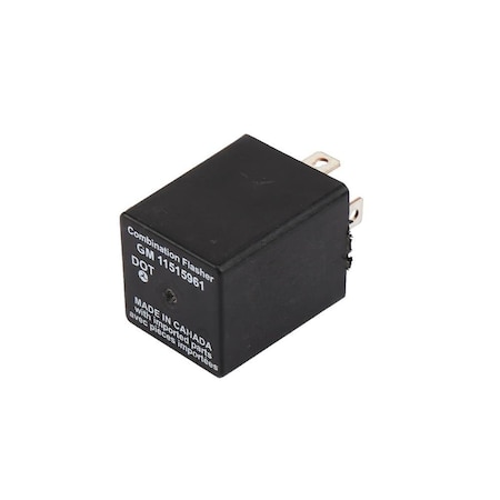 Acdelco FLASHER ASM-12 VOLT, Hazard Warning and Turn Signal Flasher,  11515961