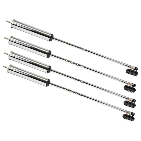 Mytee Products 40in Air and Electric - Pogo Stick - Flex Stick - Chrome Truck, 4PK MP-ABPS-9400G-2x4