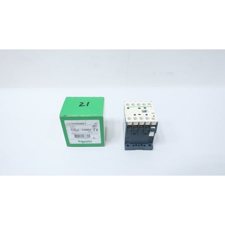 Schneider Electric AC CONTACTOR 110V-AC 20A AMP 5HP LC1K09008FY