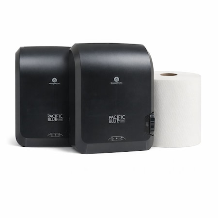 Georgia-Pacific Pacific Blue Ultra, Paper Towel Dispenser & Roll Bundle, 2 Dispensers/1 Roll (3 Pk, Wht) 59589, 26491