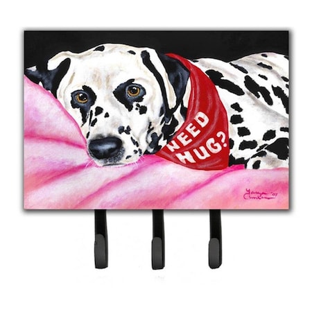Carolines Treasures Need a Hug Dalmatian Leash or Key Holder AMB1148TH68