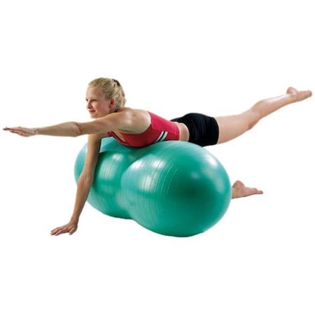 Aeromat 60 cm Therapy Peanut Ball Burst Resistance - Red 35247