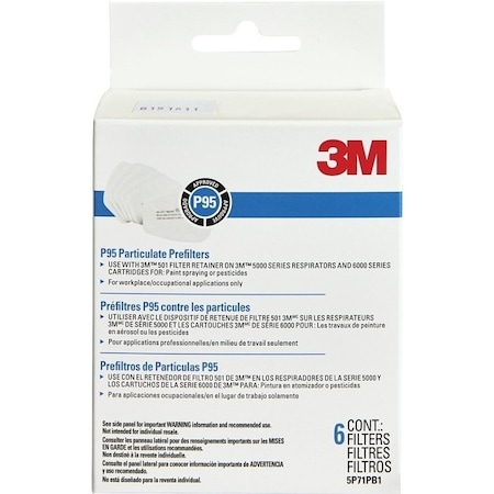 3M TEKK ProtectionB Filter, Particulate Filter, P95 Filter 5P71PB1
