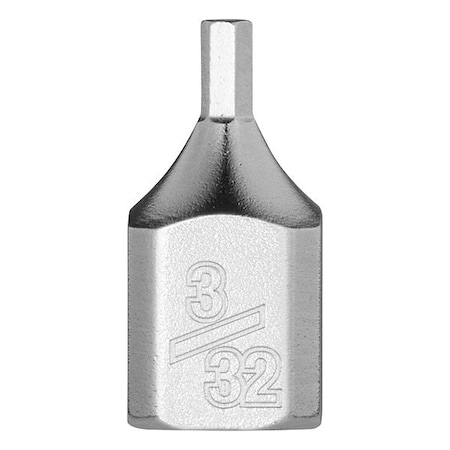 Milwaukee Tool Bit Socket, 1/4" Drive, Chrome, S2 Steel 45-34-1118