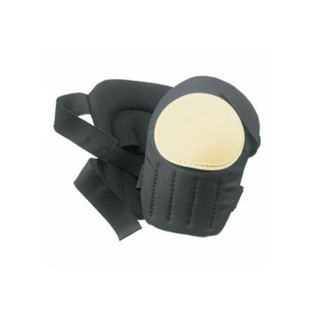 Clc Custom Leather Craft Plastic Cap Swivel Knee Pads, Hook-and-Loop, Black/White Cap 201-V230