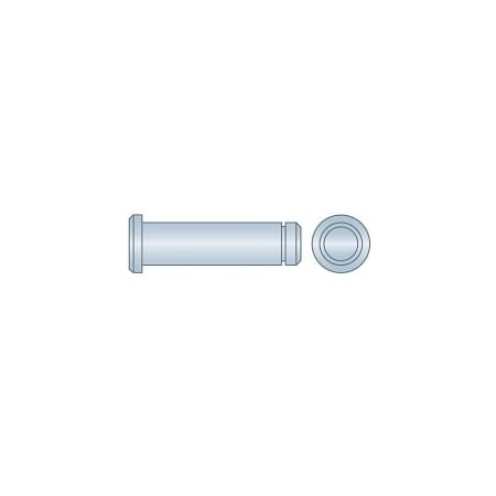 Huyett Grooved Clevis Pin, Zinc Plated, 0.312 in Dia x 1.359 in Overall L x 1.500 in Shank L CLPGZ-0312-1500