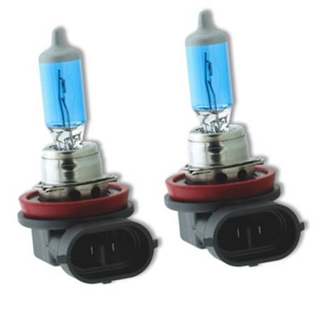 Recon Truck Accessories 9006 12V 55W = 125W (5,600 KELVIN) HEADLIGHT BULBS - PLATINUM BLUE 2649006PB