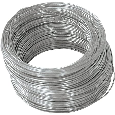 Hillman Utility Wire, 100 ft L, 22, Galvanized Steel 50135