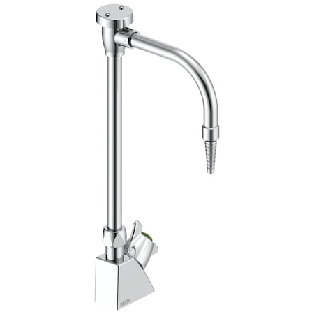 Delta Commercial W66 Series Single Handle Water Single Handle Deck-Mount Water Faucet In Chrome W6600-10