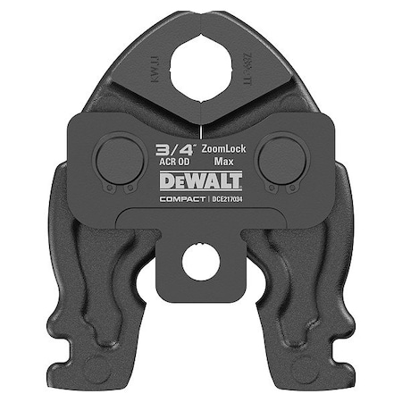 Dewalt Press Jaw, Steel, Compact DCE217058