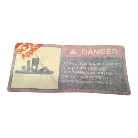 John Deere LABEL, OEM E84993