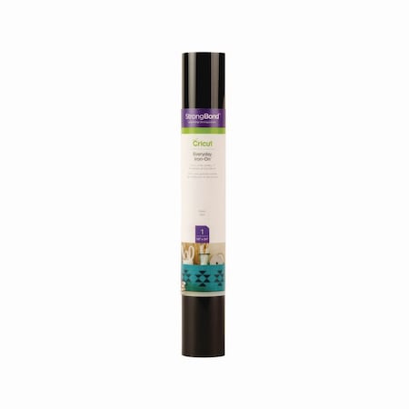 Cricut Everyday Iron-On Material for Assorted Surfaces, 12 x 24, Black 2008448