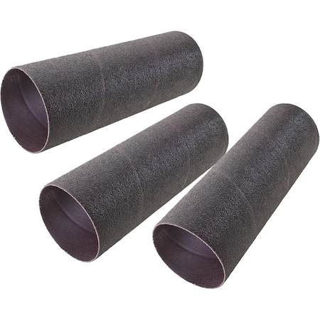 Woodstock 3" Dia. x 9" A/O Hard Sanding Sleeve, 120 Grit, 3PK D4635