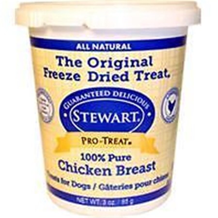 Gimbo 3 oz Gimborn Stewart Freeze Chicken Breast Dried Treat 731088