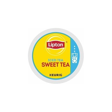 Lipton Sweet Iced Tea, Keurig Single Serve K-Cup Pods, 24 Count Ice Tea K-Cup, Pod - Compatible with, 4PK 5000367653