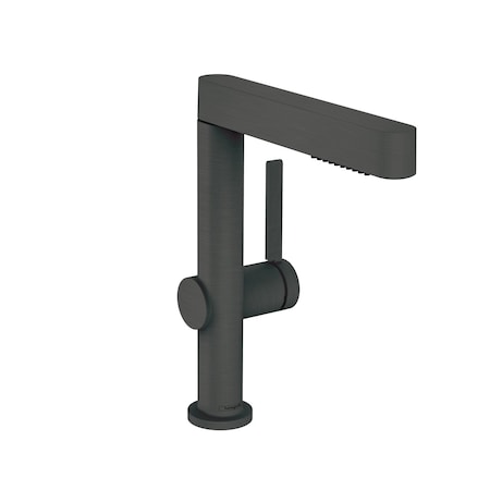 Hansgrohe Finoris Single-Hole Faucet 230 with 2-Spray Pull-Out, 1.2 GPM in Brushed Black Chrome 76063341