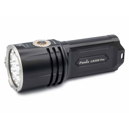Fenix Lighting Handheld Search Light, LED, Lithium Ion, 10000lm, Black LR35R PRO