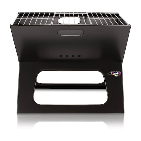 Picnic Time Family Of Brands NCAA East Carolina Pirates X-Grill Portable Grill - Camping Grill 775-00-175-871-0