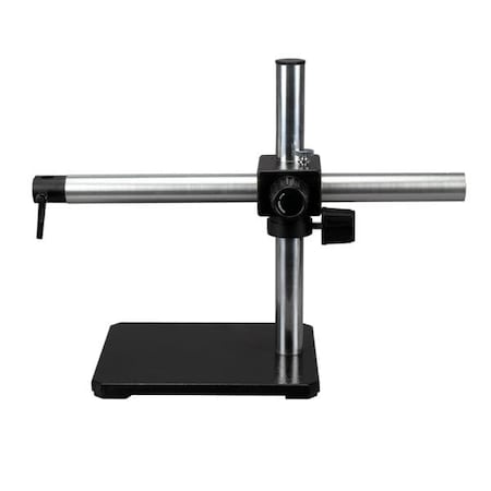 Amscope Single Arm Boom Stand for Stereo Microscopes - Steel Arm, Pin Mount BSS-140