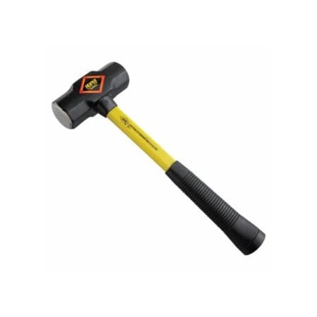 Nupla Blacksmith's Double-Face Steel-Head Sledge Hammer, 4 lb, 14 in Classic Handle 545-27-040