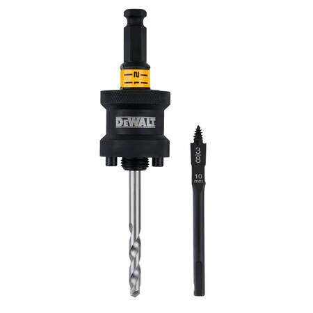 Dewalt HoleSawArbor, 5/8"-18, For:1-1/4"to6-1/4" DAH9912CPBM