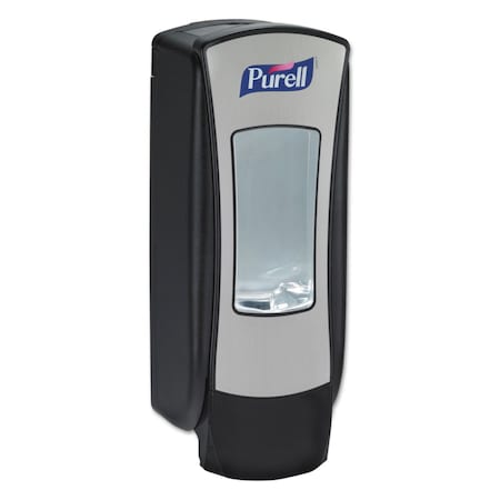 Purell ADX-12 Dispenser, 1,200 mL, 4.5 x 4 x 11.25, Chrome/Black, 6PK 8828-06