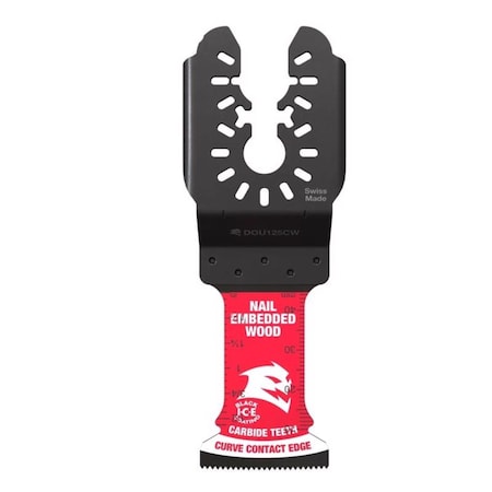 Diablo Demo Demon Amped 1-3/4 in. L X 1-1/4 in. W Carbide Oscillating Blade Nail-Embedded Wood 3 pk DOU125CW3