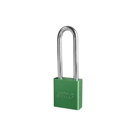 Master Lock Co Padlock 3in Shackle Aluminum Green A1207KD GRN