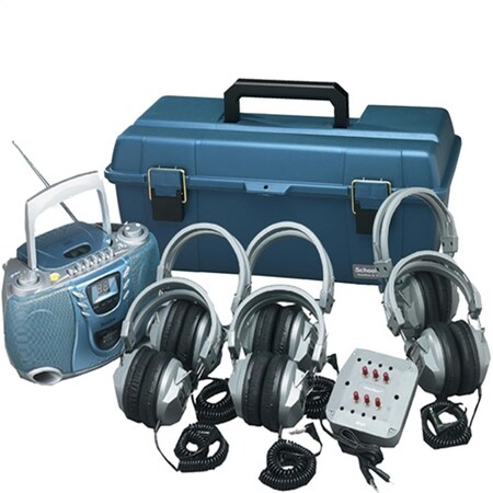 Sonic Boom LCP - CD385 - 6SV Val-U-Pak CD Listening Center- 6 station SO3519759