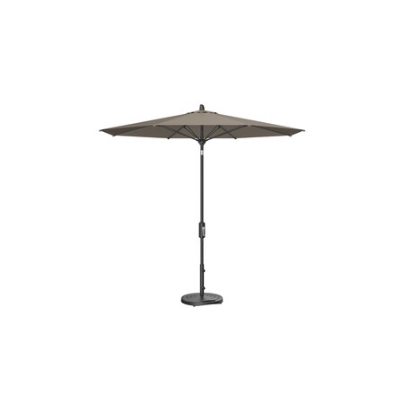 Treasure Garden 9 ft Patio Umbella, aluminum, fiberglass ribs, outdoor, Cast Ash UM840-09 40428 Cast Ash