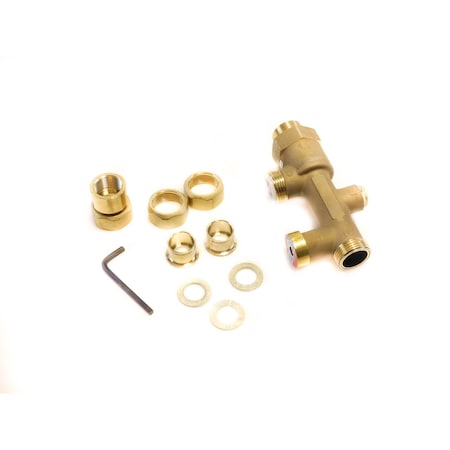 Resideo 3/4'' Union Sweat DirectConnect Mixing Valve LF AMX101-US-1LF