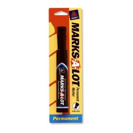 Avery Red Chisel Tip Marker 17887