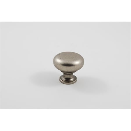 Procomfort Mushroom Cabinet Knob, Aged Pewter PR478616