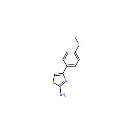Ak Scientific 4-[4-(Methylthio)phenyl]-1, 3-thiazol-2-amine (100mg), CAS 105512-85-4 5542AH-100mg