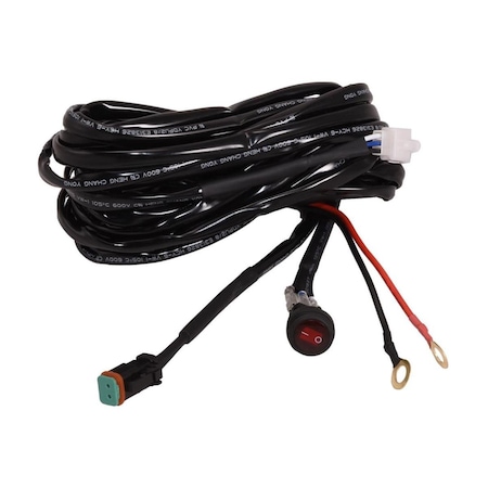 Water World WRHRNSS1 Wiring Harness with Switch Single Cube & Row WA3570803