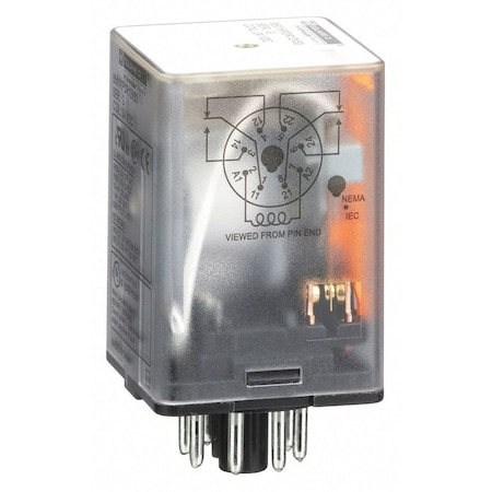 Square D 24VDC RELAY 12A DPDT (REPLACES OBSOLETE 8501-KPD12V53) 8501KPDR12V53