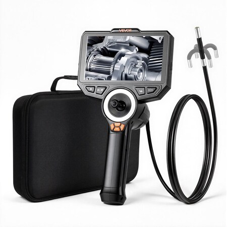Vevor Articulating Borescope Camera 4-Way 360 deg Articulated with 0.24 in Slim Lens SX4