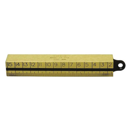 Crescent Lufkin Plumb Bob, 20Oz, Square, Brass, Metric T150MMN