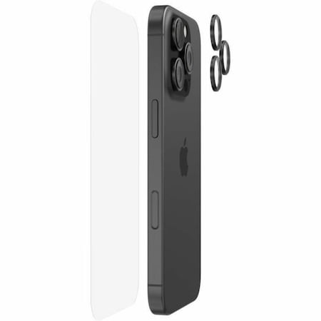 Belkin TemperedGlass Camera Lens Protector 2-Pack for iPhone 16 Pro / iPhone 16 Pro Max OVA182FQBK