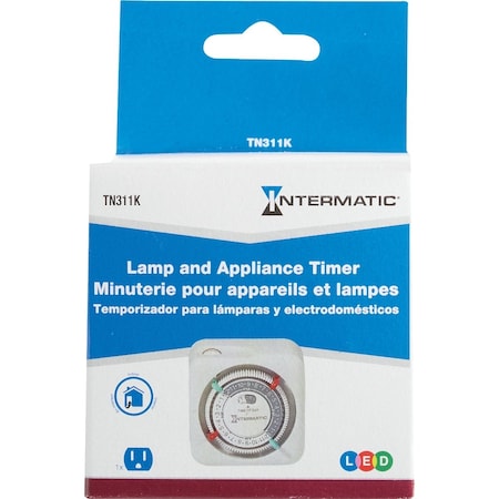Intermatic 125V Indoor Plug-In Timer TN311K