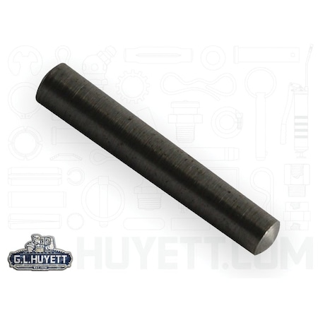Huyett Taper Pin, Carbon Steel, #2/0 Pin x 0.142 in Dia x 0.140 in Small End Dia x 0.625 in Length TP-20-0625