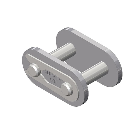Senqcia British Standard Single Strand Spring Clip Connecting Link, 06B, 3/8 P, .53 OAW, .13 Pin 06BCL