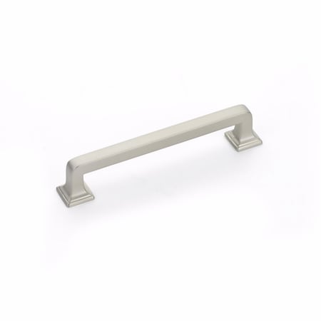 Schaub 5in Center to Center Menlo Park Cabinet Pull Satin Nickel Finish 523-15
