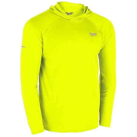 Milwaukee Tool Hoodie, L, Yellow, Men's M550Y-L
