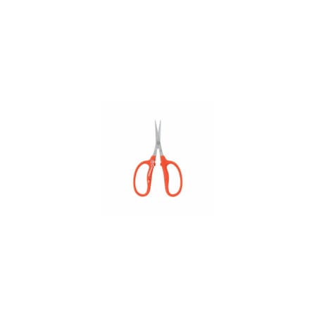 Hydrofarm Garden Scissors, Curved Blade, Stainless Steel CHAB500SR