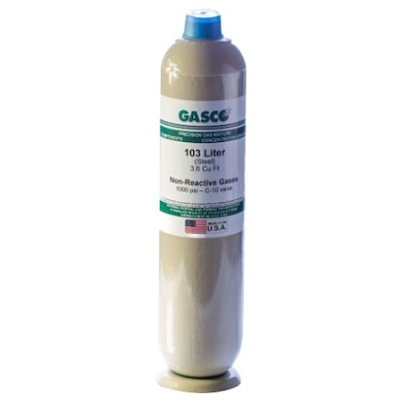 Calgaz CalibrationGas, Cylinder, 103L, Methane ME CPP10
