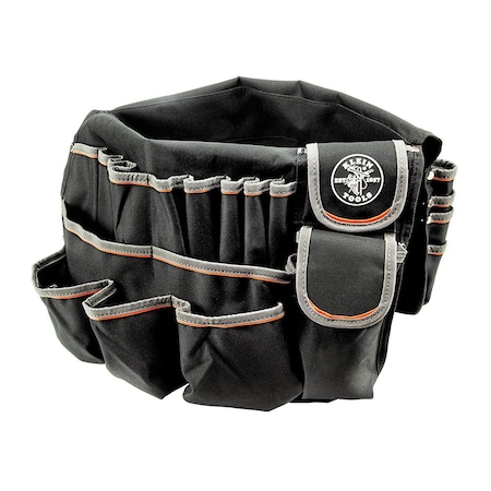Klein Tools Bucket Tool Organizer, Black, Polyester, 45 Pockets 55448