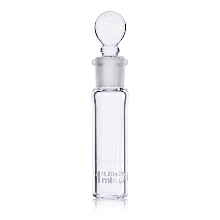Globe Scientific Volumetric Flask, Colorless, 65 mm H, PK6 8200001