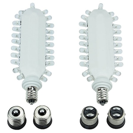 Exitronix RT2 Series LED Exit Sign Retrofit Kit, Red LEDs, 120V RT2-A-D